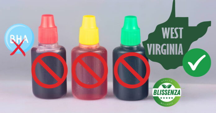 colorantes artificiales y 2 conservantes fueron prohibidos en West Virginia