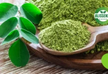 Recupera tu energía sin café ni estimulantes: consejos para adultos de más de 50 hoja de moringa junto a su versión en polvo